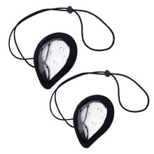 2-Pack Eye Shield with Adjustable Strap, Transparent Ventilated Eye Protection Postoperative Recovery Eye Mask