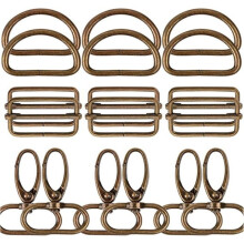 Haberdashery Accessories - BIGILANTUH - Handbag Snap Hook - 3.2 cm - Bronze
