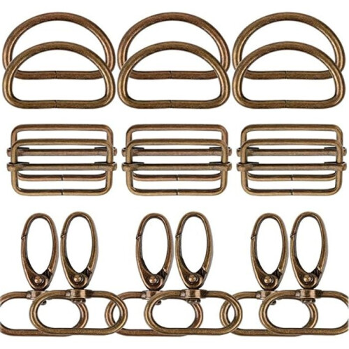 Haberdashery Accessories - BIGILANTUH - Handbag Snap Hook - 3.2 cm - Bronze 2