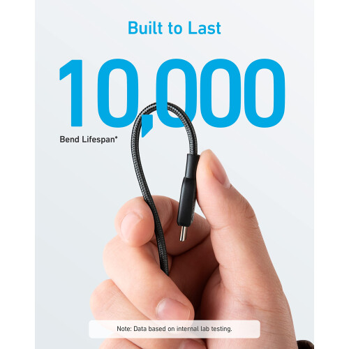 Anker Anker USB C Cable, 310 USB C to USB C Cable (10ft/3m), (60W/3A) Fast Charge for 2