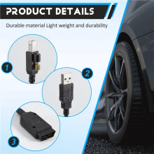 Il Più Recente Strumento Scanner VCDS 26.3.0 VAG con Cavo Diagnostico OBD2 HEX V2 Wesheu VCDS VAG COM per Auto per per