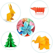 Origamipaperi - Määrittelemätön - A4 A5 - 200 arkkia - 10 väriä - Korkealaatuinen