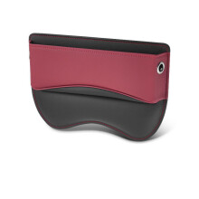 Leder-Staufach für den Autositzspalt, kompatibel mit Fiat Abarth 595, Abarth 500, Abarth 124 Spider