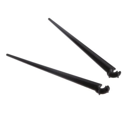 100pcs 11mm Support Fixing for 4/7mm Drip Irrigation Water Pipe 2