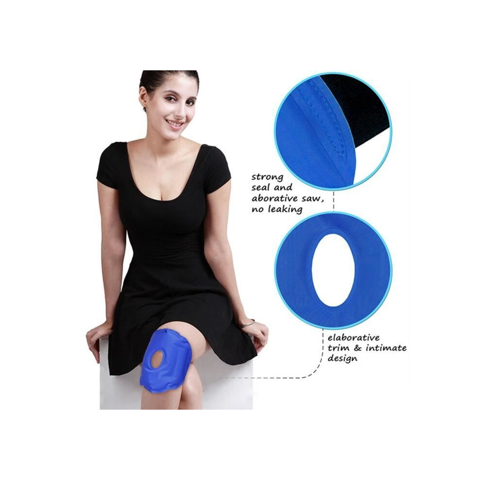 Aihontai Blue Omabeta Gel Knee Ice Pack, Hot Or Cold Compress, Sports Wrap,
