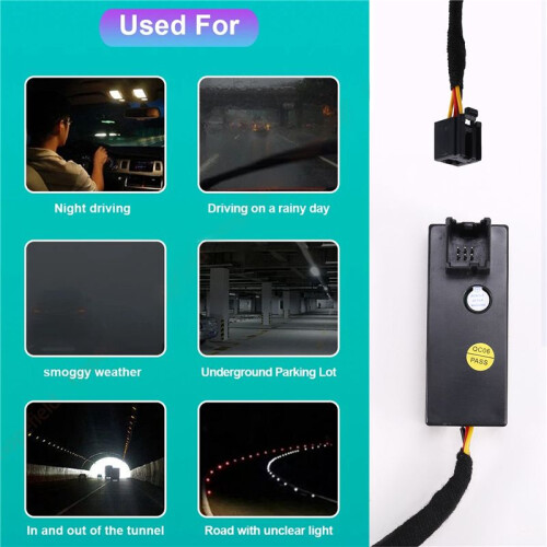 Car Automatic Headlight  Headlamp Fog Light Control Button Sensor Module Kit for  Focus ST MK3 2012-2018 2