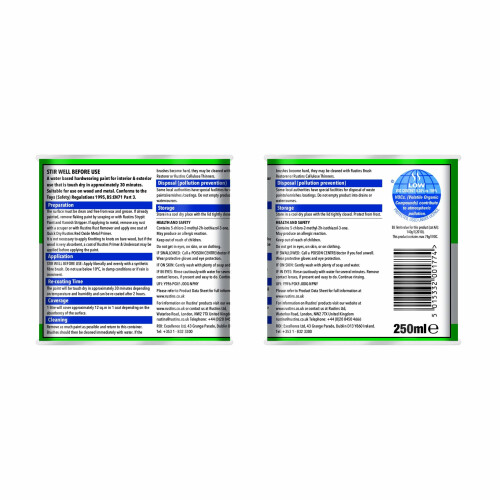 Rustins RUSTINS Small Job Gloss Paint Buckingham Green 250ml 1