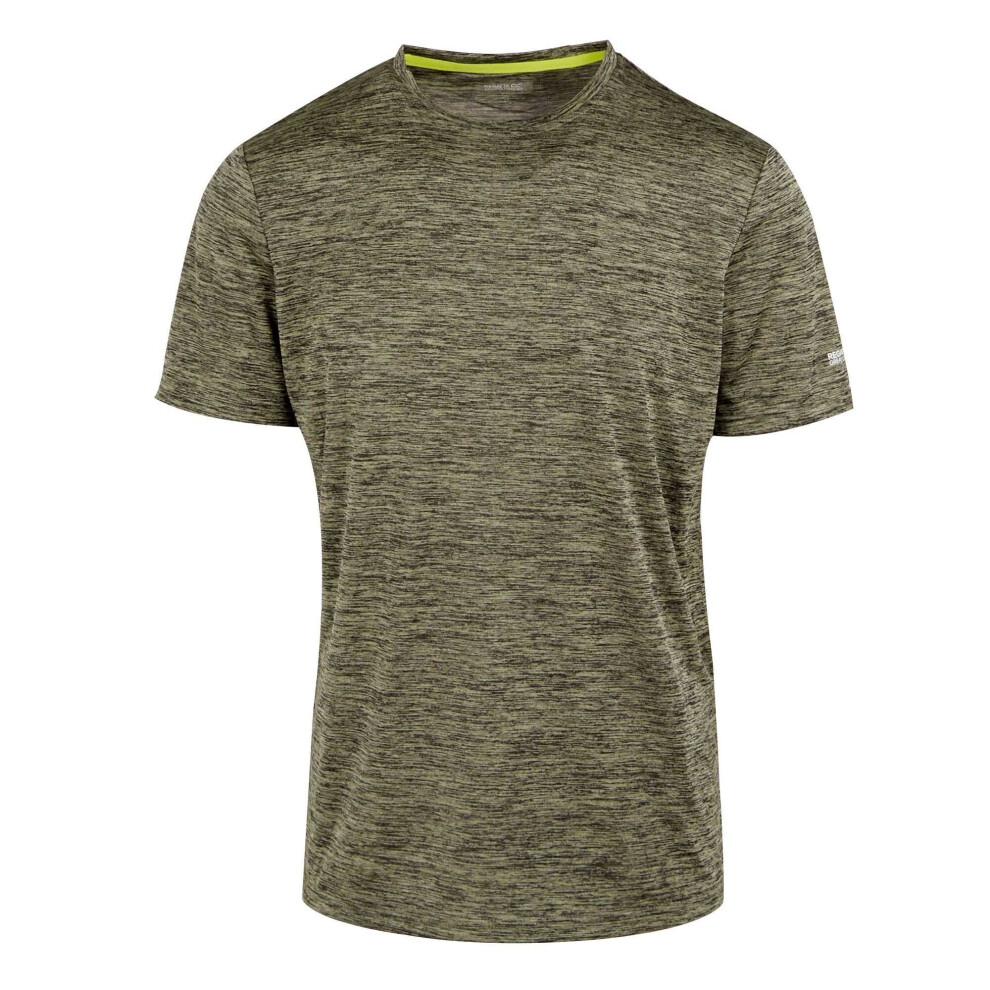 Regatta (L, Abbeystone) Mens Fingal Edition Marl T-Shirt Multicoloured