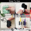 Pen Holder - 4 pieces - Adhesive Silicone - Black - Durable and Robust 2