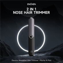 ENCHEN Mocha N 2-in-1 Grooming Kit Nose & Eyebrow Trimmer Type-C USB Rechargeable Precision Facial Hair Trimmer