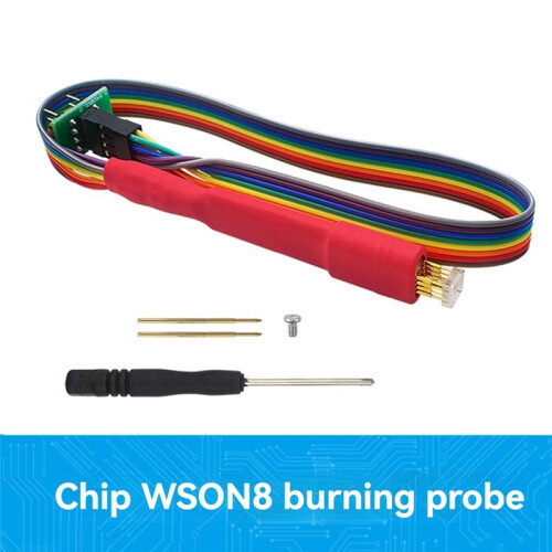 Wson8 Chip Burning Probe Chip Burner Read and Write Spring Pin Baffle Spacing 1.27 WSON8-8X6 2