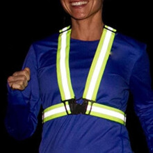 Reflecterend vest, reflecterende fietsstrips, verstelbare veiligheidsvesten, hoge gordelbanden Type 1