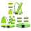 Reflective vest, reflective cycling strips, adjustable safety vests, high belt straps Type 1 3