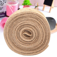 10-meter long and 2.5 cm wide roll of jute ribbon for home wedding decorations