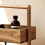 Solid Wood Storage Box Double-Layer Home Decor Rack Living Room Snack Box Kitchen Fruit Vegetable Storage Tray 6