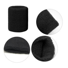 Pack of 8 wrist sweatbands - White - Fitness - Multisport