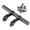 Multifunctional Bicycle Handlebar Extension Frame (Black, Double Support (20m)) - JIA 2