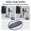 Vertical Stand Game Console Host Stand Anti-Slip Base Stand Replacement for PS5 Pro/PS5 Slim/PS5 Console Gray 4