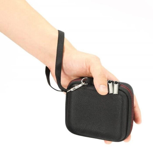 Case for JBL GO 2 Bluetooth Speaker, Portable Speaker, Zipper Bag, Shockproof Protective Case with Strap