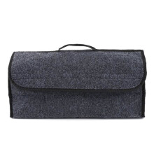 Foldable felt fabric trunk organizer, trunk storage bag, for car, van, truck, SUV