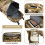 Hiking Backpack - XINXU - 80L - Waterproof - Oxford Fabric - Adjustable Straps 2