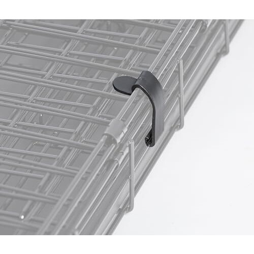 MidWest Homes for Pets Replacement Dog Crate Locking Latch, Plastic, Black, LATCHPL-1 1