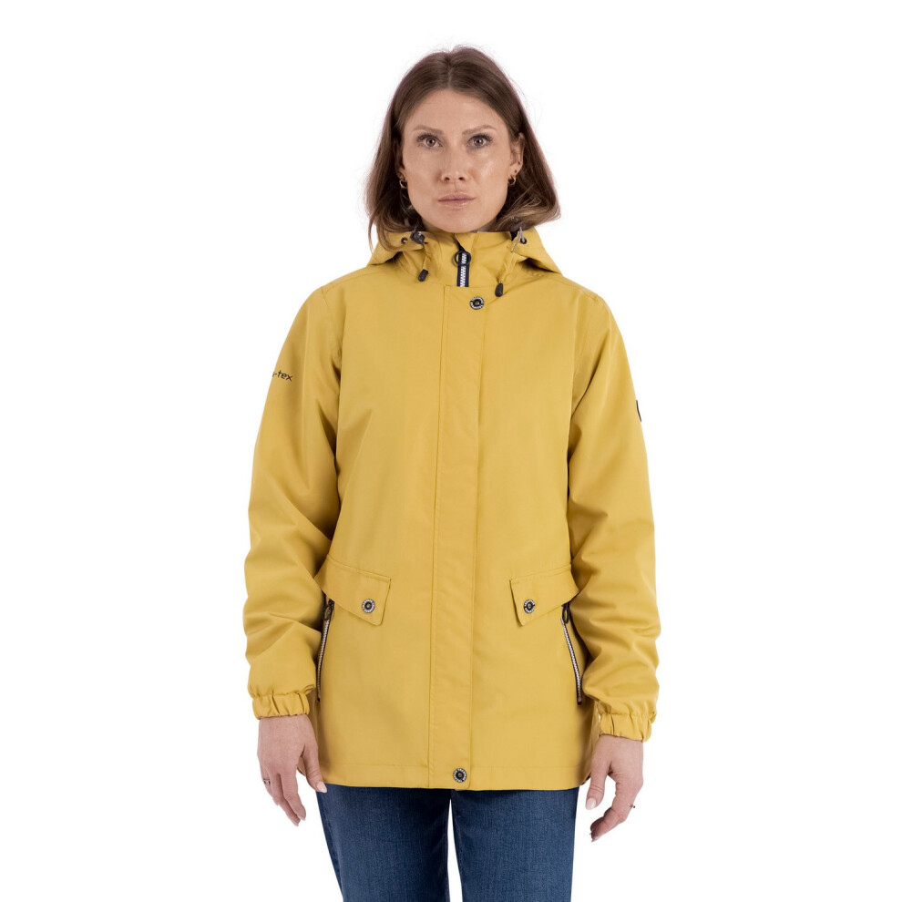 Trespass (M, Pale Ochre) Womens/Ladies Flourish Waterproof Jacket Multicoloured