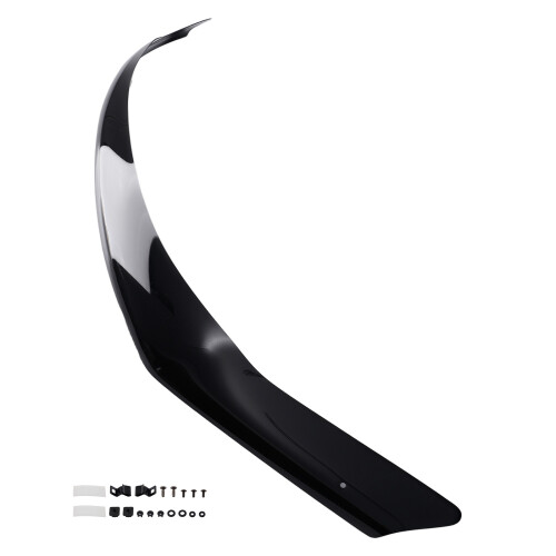 Acrylic Bonnet Guard for Volkswagen Amarok 2010-2020 Front Black Protector 2