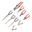 9pc Premium Pliers Tool Set with Storage Tray Combination Long Nose Side Nippers 10
