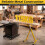Costway 2-Pack Folding Roller Stands Roller Heads & Edge Guides For Table Saw 6