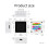 RP2350 1.54-Inch LCD Display Development Board Touchscreen Capacitive HD 65K-Color IPS Display Panel Dual-Core 240x240 6