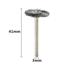Minilankaharja - Dremel - 40-osainen sarja - messinki ja teräs - 3 mm:n varsi - kiillotustyökalu