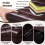 Costway Ottoman Made of Artificial Leather Seat Cube with 30L Storage Space 7