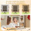 Costway Vanity Desk with Mirror and Lights Dressing Table with Charging Station 5
