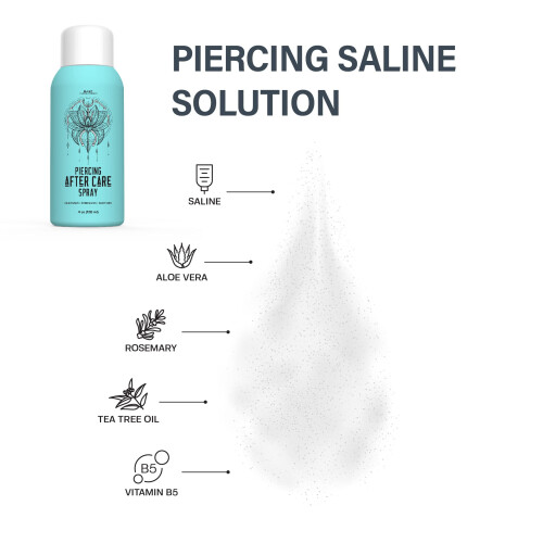 BASE LABORATORIES Piercing Aftercare Kit: Piercing Bump Solution 2