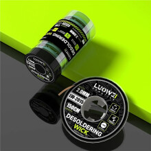 LUOWEI LW Desoldering Wick 2.0mm X 1.5m Strong Tin Absorbing Wire for PCB BGA Welding Rework Tin Remover Welding Tool