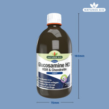 Natures Aid Glucosamine 1200mg, MSM 500mg &