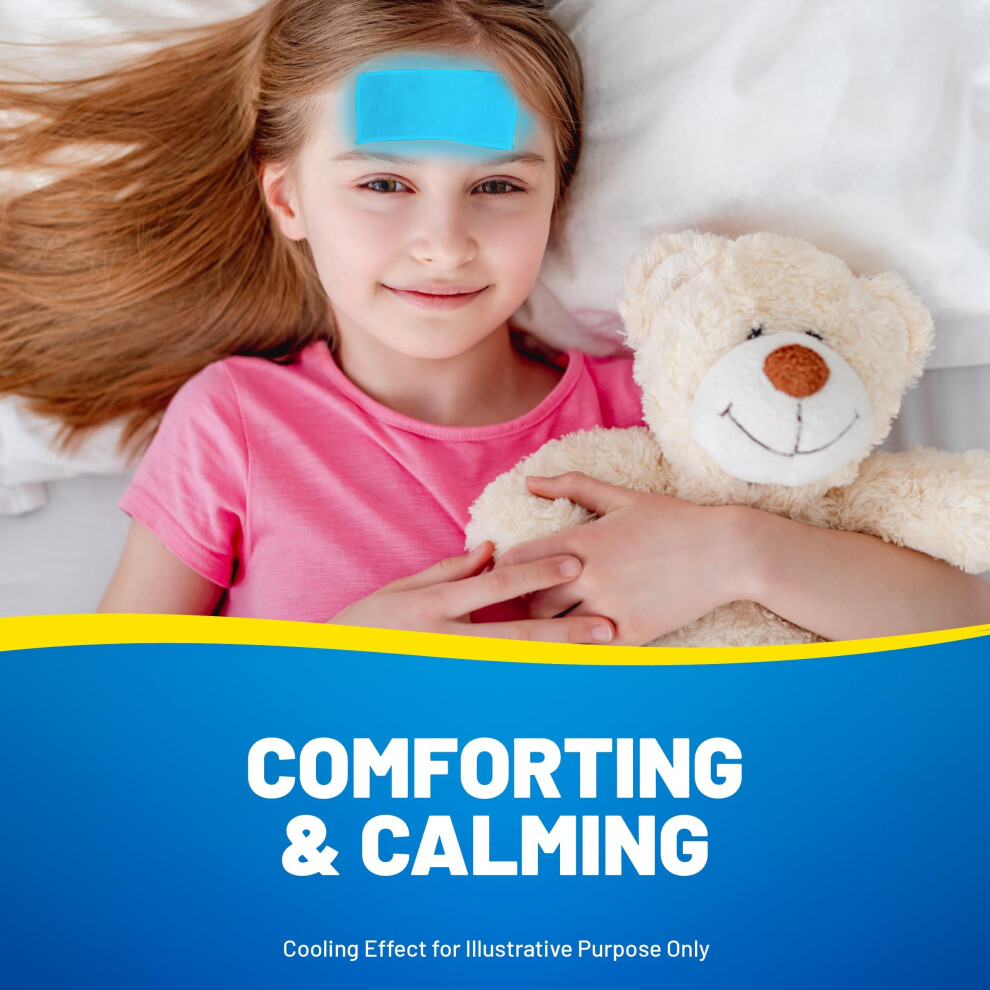 Kool 'N' Soothe Fever Cooling Gel Sheets, 4 Pack