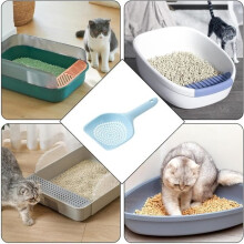 2-piece Cat Poop Scoop Set | Non-Stick Sifter | Quick and Convenient Cat Poop Scoop