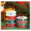 Kerstlint - Pak van 8 - Satijn - 1 cm en 2 cm - Polyester - Kerstversiering 3