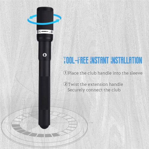 Extension de Queue de Billard, Extenseur de Queue de Billard, Accessoires de Queue de Billard Noirs 2