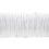 Breed wit elastisch lint 3 mm 146 m - Platte elastische band op rol voor textiel - Elastisch koord 2
