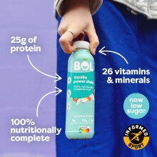 BOL Vanilla Power Shake - Ready-to-Drink Nutritionally Complete Meal (289kcal) -