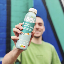 BOL Vanilla Power Shake - Ready-to-Drink Nutritionally Complete Meal (289kcal) - 25g High Protein Shake - Low Sugar, Plant-based, High Fibre (9g) Low