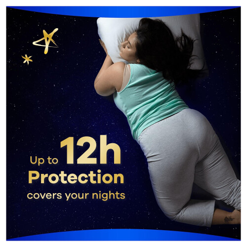 Always Always Ultra Sanitary Towels Secure Night Extra Size 5 18 x 4 1