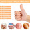 Ptwola 16pcs Finger Cots Silicone Finger Protector Covers Waterproof 1