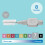 Tepe TePe Interdental Brush, Original, Grey, 1.3mm/ISO 7, 8pcs, efficient Cleaning Be 2