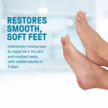 CCS Cracked Heel Repair Cream- Visible Results in 3 Days for Heels and Very Dry Feet, Contains 25% Urea Lactic Acid, Clinically Tested, 125 ml