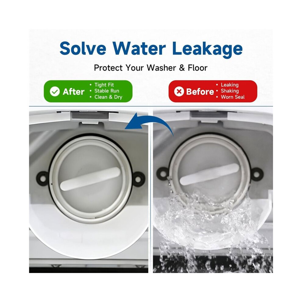 2 Pack Washer Drain Pump Filter Gasket Wh11x29539 For Ge Gfq14essn1ww Gfw450 Plug Seal Ring 4711537959537