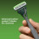 Wilkinson Sword Wilkinson Sword Hydro 3 Razors for Men, Value Pack, Dual Lubrication, 4